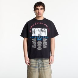 Тениска PLEASURES Stimulation T-Shirt Black L