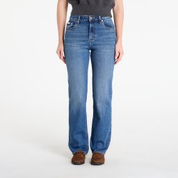Дънки Calvin Klein Jeans High Rise Straight Jeans Blue 28