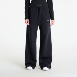 Потници Nike Sportswear Phoenix Fleece Women's High-Waisted Wide-Leg Pants Black/ Sail XL