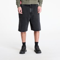 Къси панталони Carhartt WIP Rivet Short Black Stone Washed XS