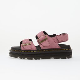 Dr. Martens Zebzag Sandal Suede Dusty Rose 10