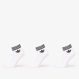 Чорапи adidas 3-Stripes Ankle Socks 3-Pack White M