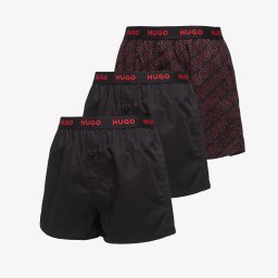 Боксерки Hugo Boss Woven Boxer Triplet Multicolor M