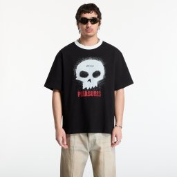 Тениска PLEASURES Single Skull Heavyweight Shirt Black S