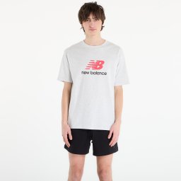 Тениска New Balance Athletics Logo T-Shirt Ash Heather Ahh XL