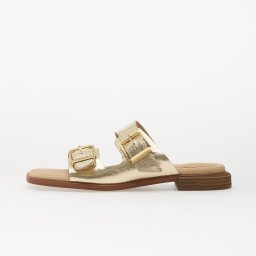 Clarks Ariany Bay Gold Leather 6.5