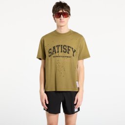 Тениска Satisfy MothTech T-Shirt Sun Bleached Military Olive XL
