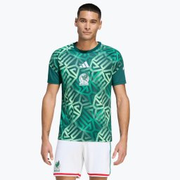 Джърси adidas Performance Mexico 26 Home Pre Match Jersey Aurora Ivy M