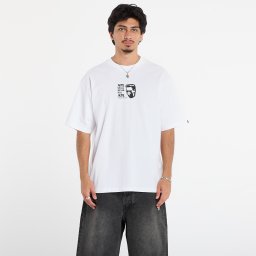 Тениска A BATHING APE Frankenstein Bape Logo Relaxed Fit Tee White XL