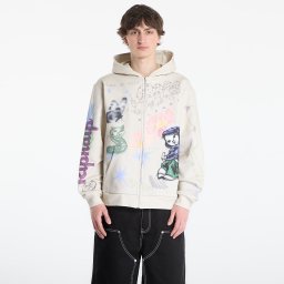 Суитшърт RIPNDIP Goosebumps Zip Hoodie Bone L