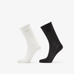 Чорапи adidas Crochet Crew Socks 2 Pairs Off White/ Black M