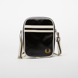Чанта FRED PERRY Classic Small Side Bag Black/ Ecru Universal