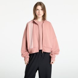 Суитшърт adidas Off Placed 3-Stripes Zip Up Warm Clay L