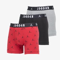 Боксерки Jordan JHM Mens Flight Cotton Essential 3-Pack Gym Red M