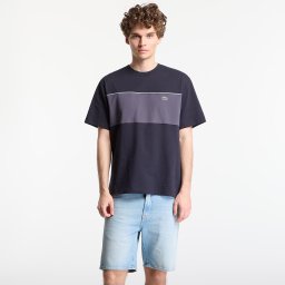 Тениска LACOSTE Tee-Shirt Blackbird/ Graphite 6