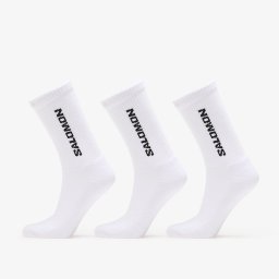 Чорапи Salomon Everyday Crew Socks 3-Pack White/ White XL