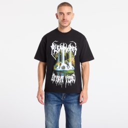 Тениска PLEASURES Pond T-Shirt Black S