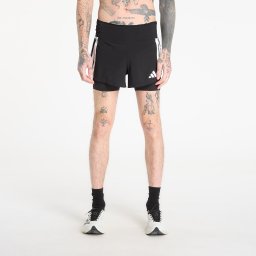 Къси панталони adidas Adizero Running 2-In-1 Gel Pocket Shorts Black S