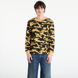 Тениска A BATHING APE 1St Camo Thermal Lt M Underwear Yellow XL