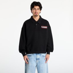 Суитшърт PLEASURES Gentle Polo Sweatshirt Black S
