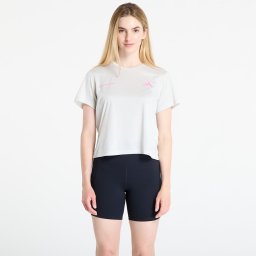 Тениска adidas Own The Run Melange T-Shirt Orbit Grey Mel/ Black L