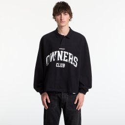 Тениска REPRESENT Owners Rugby Top UNISEX Jet Black M