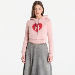 Суитшърт Diesel F-Slimmy-Hood-S5 Sweatshirt Pale Mauve S