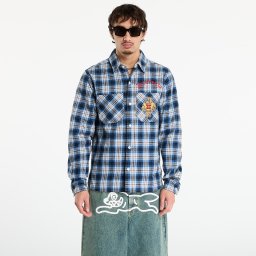 Риза Billionaire Boys Club Icecream Mascot Check Ls Shirt Blue Check L