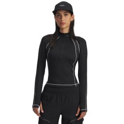 Суитшърт Under Armour Coldgear Textured 1/2 Zip Black L