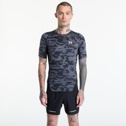Тениска Under Armour HG Printed SS Black M