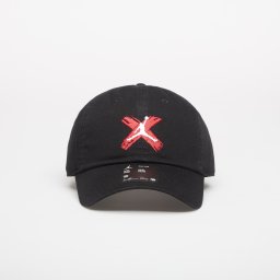 Шапка Jordan Club Unstructured Curved-Bill Hat Black/ White S/M