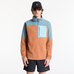 Суитшърт Cotopaxi M's Abrazo Fleece Half-Zip Jacket Everglade and Whiskey S