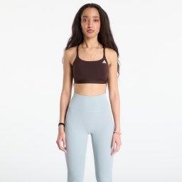 Сутиени adidas Optime Essentials Workout Light Support Bra Aurora Coffee XS