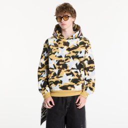 Суитшърт A BATHING APE Sta Over Print 1st Camo Shark Cropped Fi Yellow UNISEX M