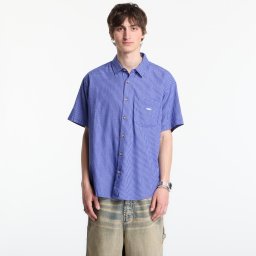 Риза OBEY Bigwig Frank Woven Surf Blue Multi XL