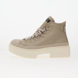 Converse Chuck Taylor All Star Lugged Heel Platform Waterproof Leather Hi Papyrus/ Papyrus/ Egret 8