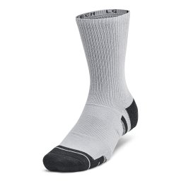 Чорапи Under Armour Unisex Under Armour Perf Tech 6-Pack Crew Mod Gray/ Mod Gray/ Jet Gray M