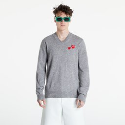 Пуловер Comme des Garçons PLAY Crewneck Sweater UNISEX Grey XL