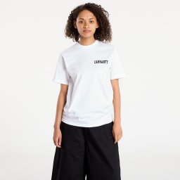 Тениска Carhartt WIP S/S University Script T-Shirt UNISEX White/ Black XL