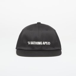 Шапка A BATHING APE Logo Panel Cap Black UNISEX Universal