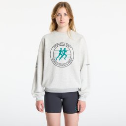 Суитшърт adidas Sporty & Rich Sweatshirt Light Grey Heather L