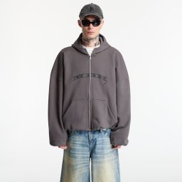 Суитшърт MISBHV Inflated Mbh Devil Zipped Hoodie UNISEX Washed Grey L