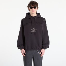 Суитшърт Umbro by SlamJam Medal Masked Hoodie Strong Wash Black M