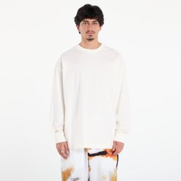 Тениска adidas Basketball Long Sleeve Tee Chalk White M