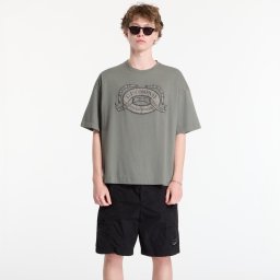 Тениска C.P. Company 20/1 Jersey Short Sleeve Boxy Logo T-Shirt Gunmetal XL