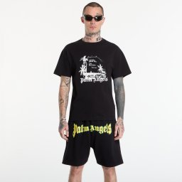 Тениска Palm Angels Palm Statement Regular Tee UNISEX Black/ Off White M