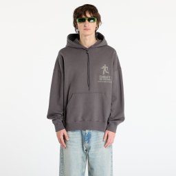 Суитшърт Carhartt WIP Hooded Distance Sweat Graphite Stone Dyed XS