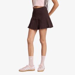 Пола adidas Twill Pleated Skirt Aurora Coffee 10