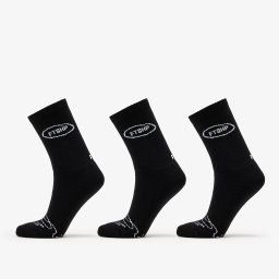 Чорапи Footshop Basic Crew Socks 3-Pack Black 39-42
