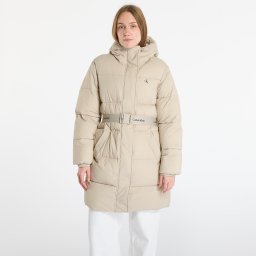 Яке Calvin Klein Jeans Belted Midweight Coat Brown M